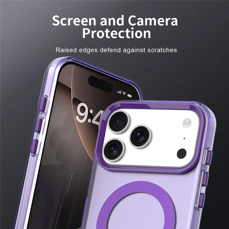 IPhone 17 Magnetic Matte Protective Case