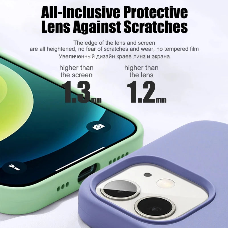 Shockproof Case For Apple iPhone 17 Silicone Case