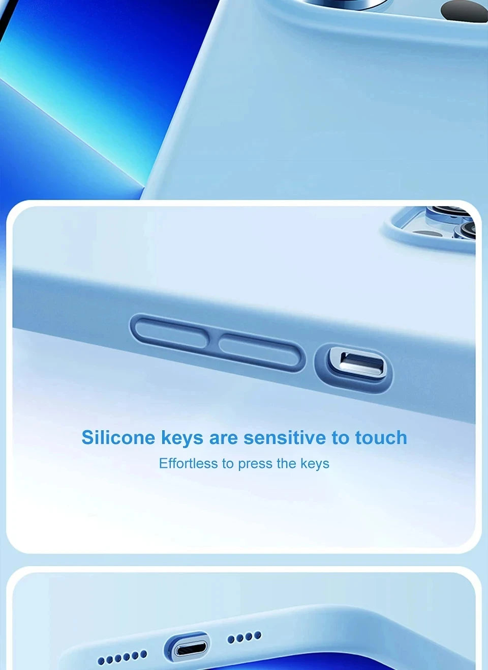 Shockproof Case For Apple iPhone 17 Silicone Case