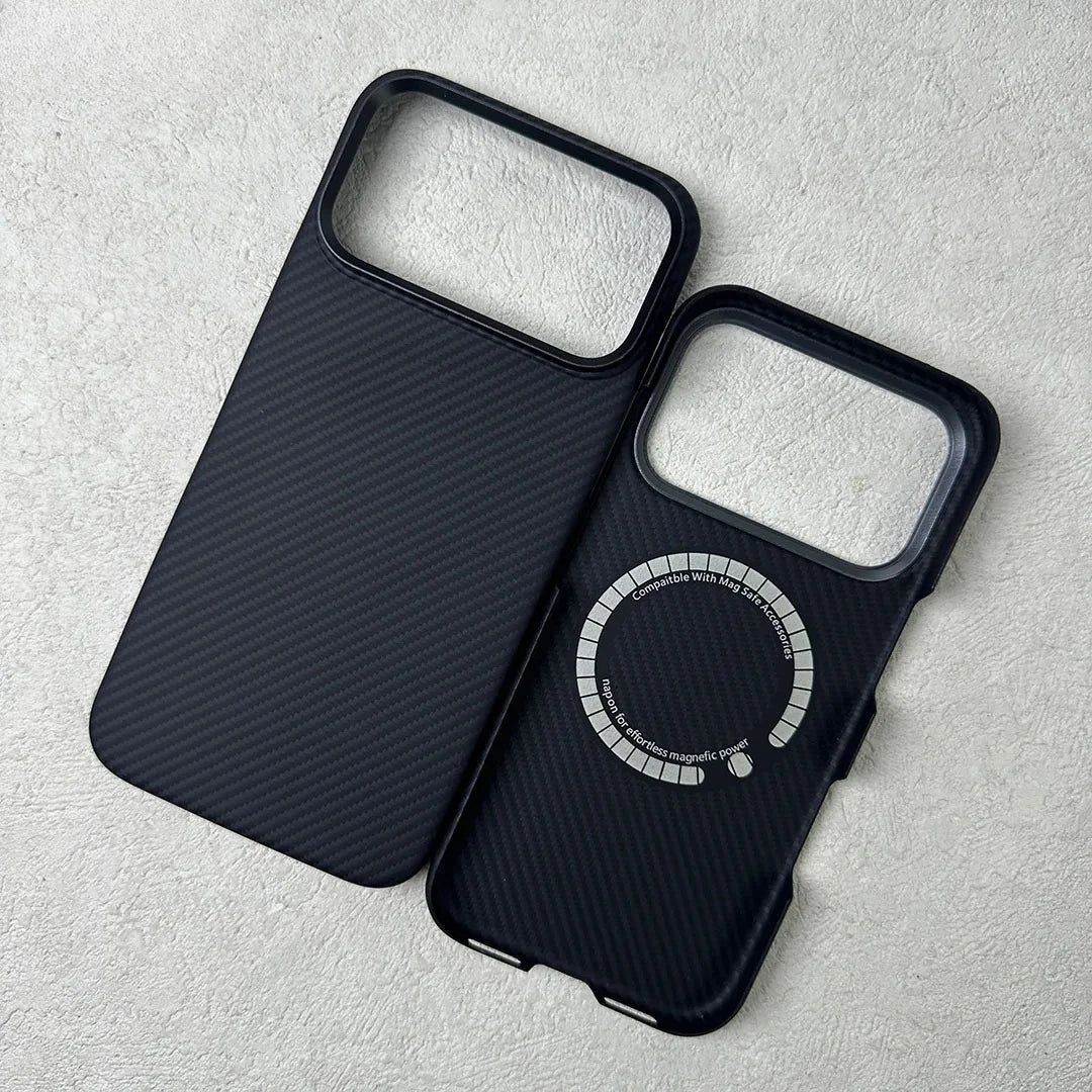 Luxury High-end Real Kevlar Carbon Fiber Case For IPhone 17