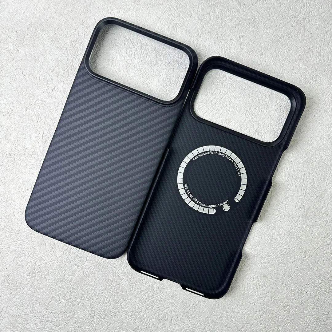 Luxury High-end Real Kevlar Carbon Fiber Case For IPhone 17