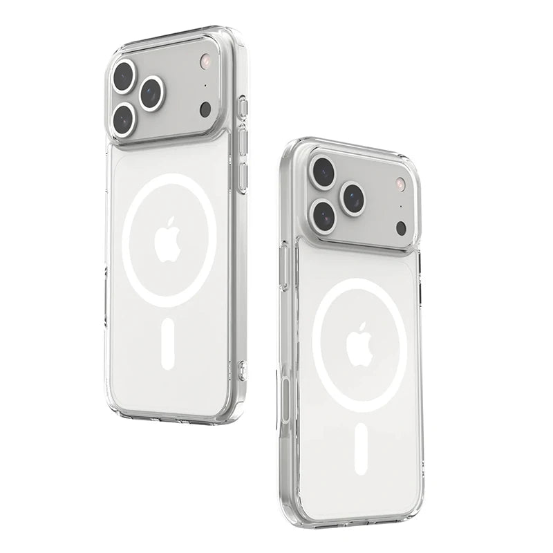 Shockproof MagSafe Clear Magnetic Case for iPhone 17