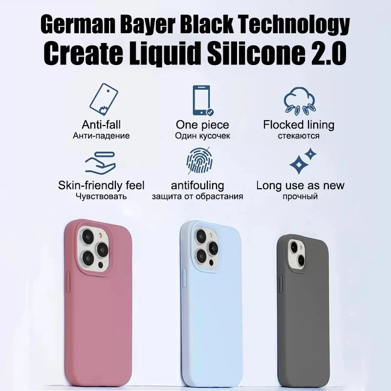 Shockproof Case For Apple iPhone 17 Silicone Case