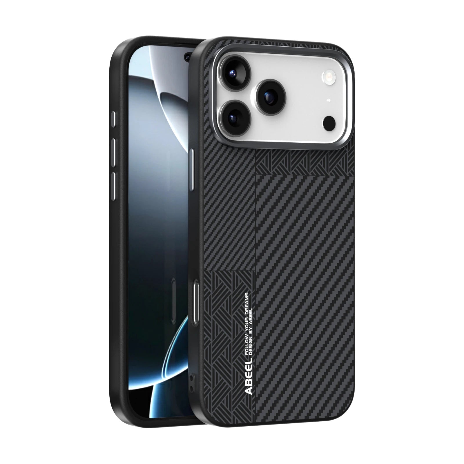 High Quality Business Texture Carbon Fiber Ultra Thin Case For IPhone 17