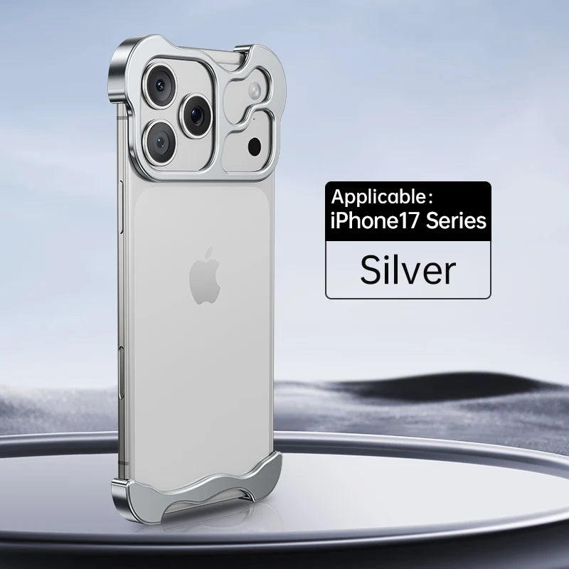 Thin Luxury Metal Case For iPhone 17 Aluminum Shockproof Corner