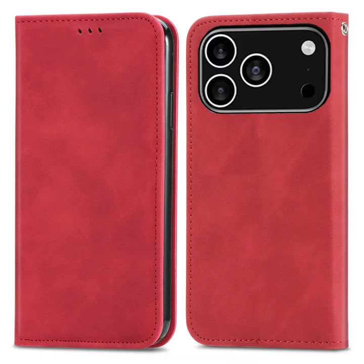 Luxury Smooth Leather 360 Protect iPhone17 Air Case