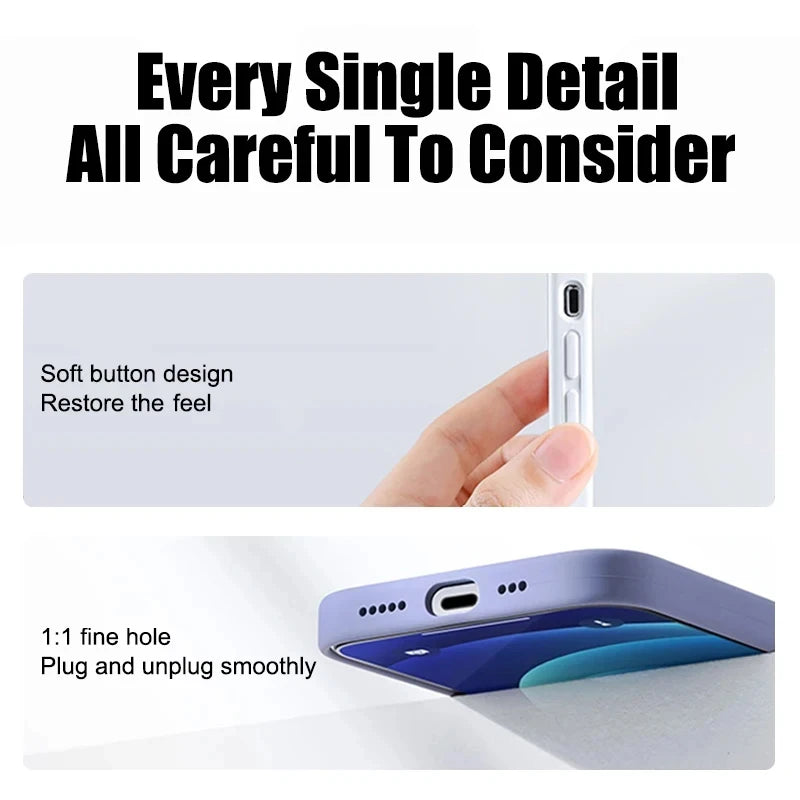 Shockproof Case For Apple iPhone 17 Silicone Case