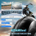 Electric Motorcycle M1P Pro 4000W 50Mph, 60V 42Ah 55 Miles, Long Range Motorcycle Street Legal, Dual Suspension&Dual Hydraulic Brakes Electric Moped for Adults