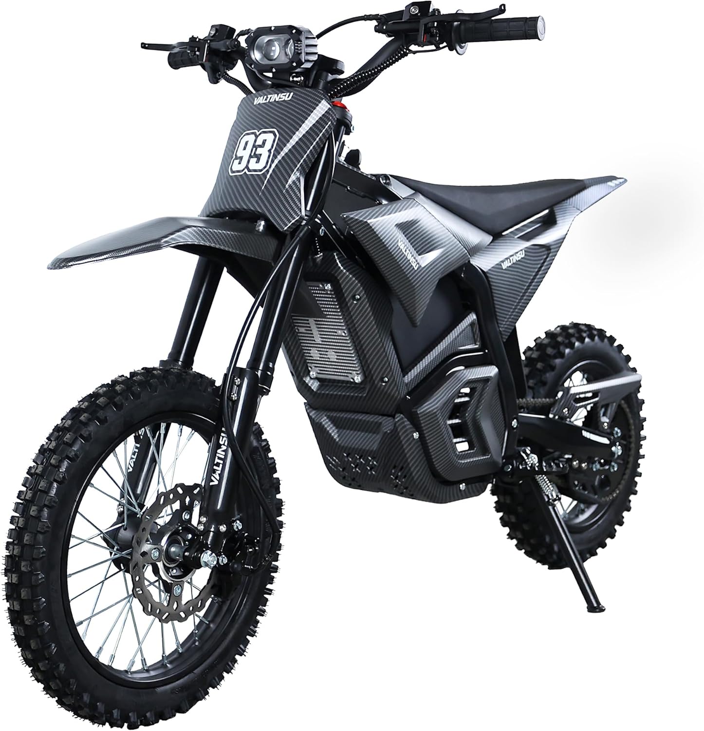 EM5 Electric Dirt Bike for Teens Adults, 2600W Motor, 35MPH Max Speed, 48V 21Ah Electric Motorcycle with Lights