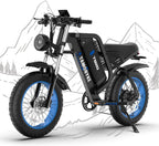 Electric Bike for Adults, 1500W Motor, 35MPH, 48V 25Ah Removable Battery, Full Suspension