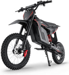 Skeri Electric Dirt Bike, 3200W Mid-Drive Motor E Bike with 48V 21AH Battery, 37MPH Top Speed