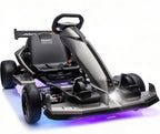 48V Electric Go Kart, Licensed McLaren Battery Powered Drift Racing Go Kart, 25 MPH Drift Kart with 500W Powerful Motor