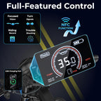 Electric Bike for Adults, 1500W Motor, 35MPH, 48V 25Ah Removable Battery, Full Suspension