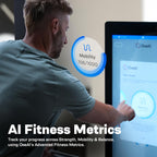 XS1 Peak Smart Home Gym – All-in-One Strength, Cardio & Pilates Machine with Adaptive Workouts, AI Training, Performance Tracking & Trainer-Led Classes Black