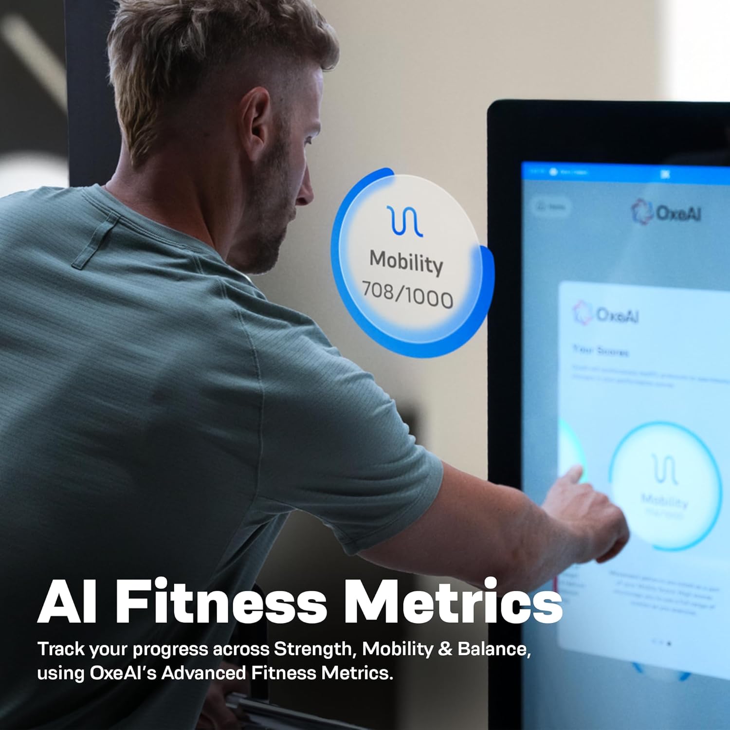 XS1 Peak Smart Home Gym – All-in-One Strength, Cardio & Pilates Machine with Adaptive Workouts, AI Training, Performance Tracking & Trainer-Led Classes Black