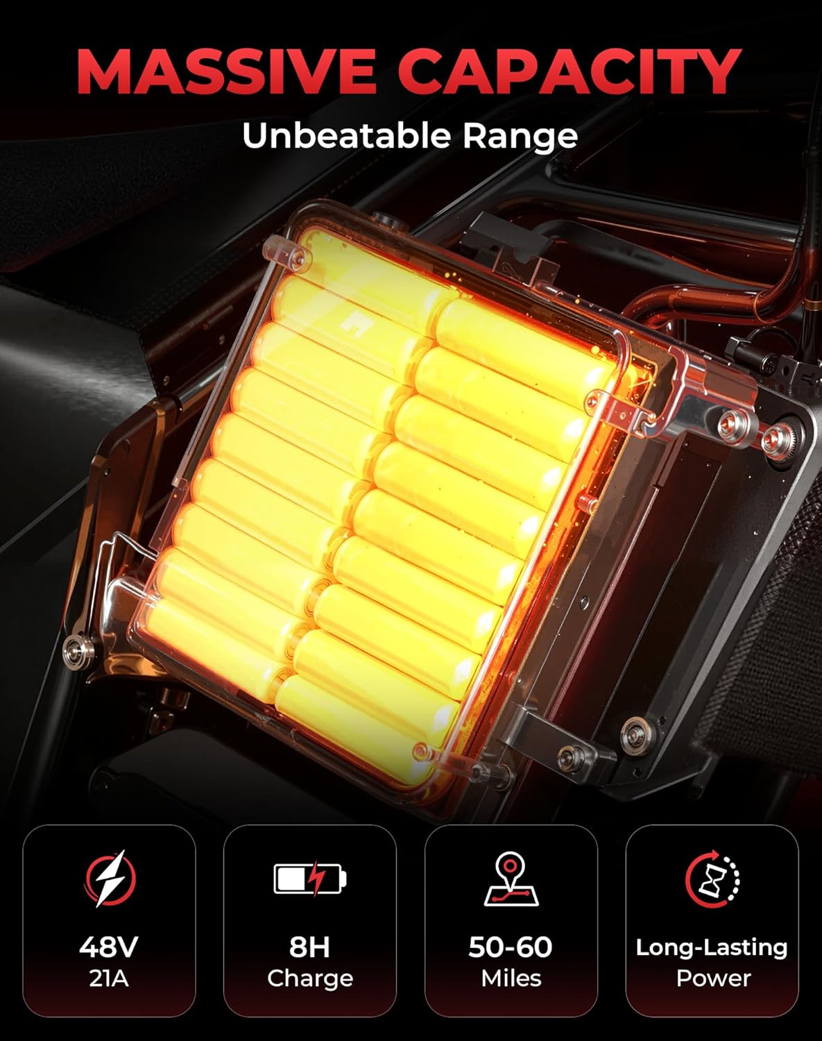 Skeri Electric Dirt Bike, 3200W Mid-Drive Motor E Bike with 48V 21AH Battery, 37MPH Top Speed