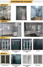 Mobile Prefabricated Tiny House Modular Home Portable Two Bedroom 20Ft Container Expandable House with Triangular Roof