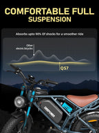 Electric Bike for Adults,1500W/3500W Peak Motor