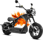 Electric Motorcycle M1P Pro 4000W 50Mph, 60V 42Ah 55 Miles, Long Range Motorcycle Street Legal, Dual Suspension&Dual Hydraulic Brakes Electric Moped for Adults