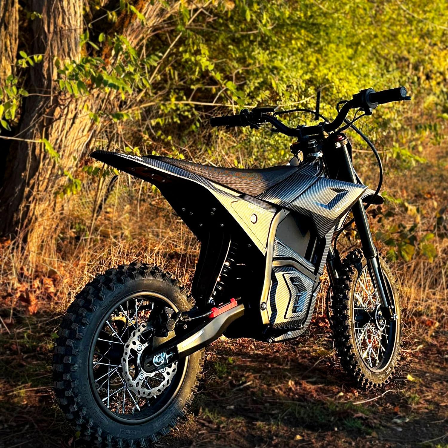 EM5 Electric Dirt Bike for Teens Adults, 2600W Motor, 35MPH Max Speed, 48V 21Ah Electric Motorcycle with Lights