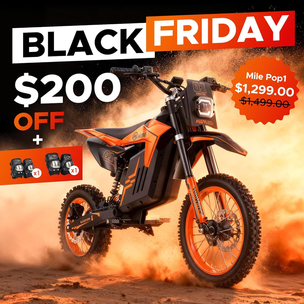 Electric Dirt Bike Teens Adults, 3000W Motor|220Nm|MAX 31MPH