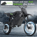 Electric Dirt Bike for Teens Adults, 3500W 40 MPH E Moto Dirtbike, UL Certified Electric Motorcycle Fit Age 13+
