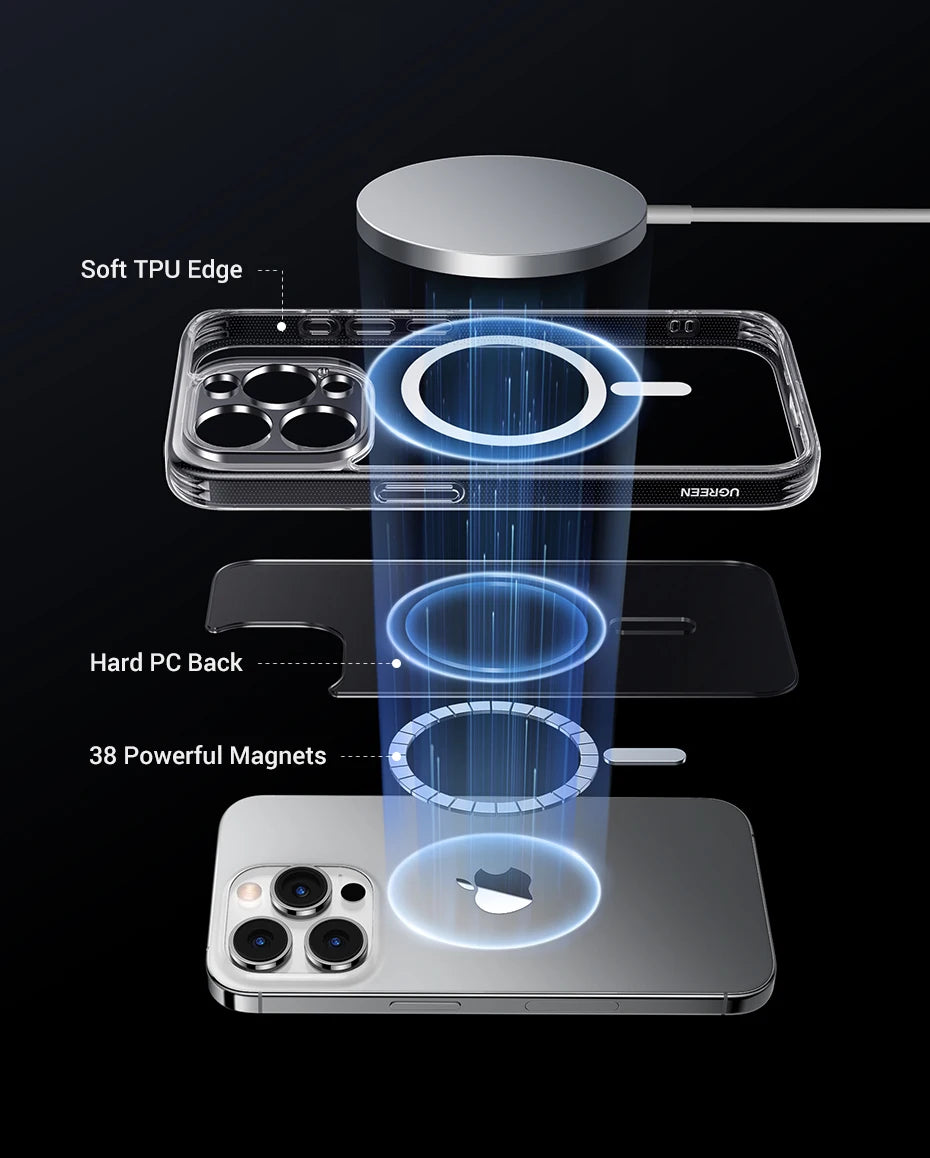 Shockproof Cover Magnetic Case iPhone 17