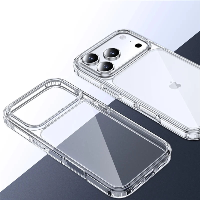 iPhone 17 Transparent MagSafe Magnetic Phone Case