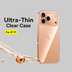 Ultra Thin Transparent Anti-Drop Cover for iPhone 17 Series