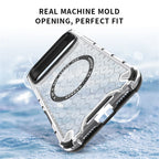 Luxury Clear Honeycomb Armour Magnetic Case for iPhone 17