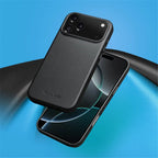 Skin-feel Premium Leather Mag safe Case For iPhone 17