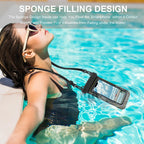 Waterproof Phone Bag with Crossbody Strap for iPhone 17