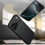 Skin-feel Premium Leather Mag safe Case For iPhone 17