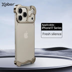 Thin Luxury Metal Case For iPhone 17 Aluminum Shockproof Corner