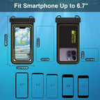 Waterproof Phone Bag with Crossbody Strap for iPhone 17