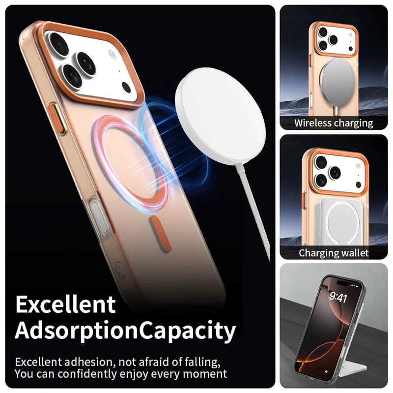 IPhone 17 Magnetic Matte Protective Case