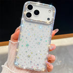 Glitter Shining Diamonds Stars Case For iPhone 17