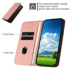 Mganetic Leather Texture Wallet Coque For iPhone 17