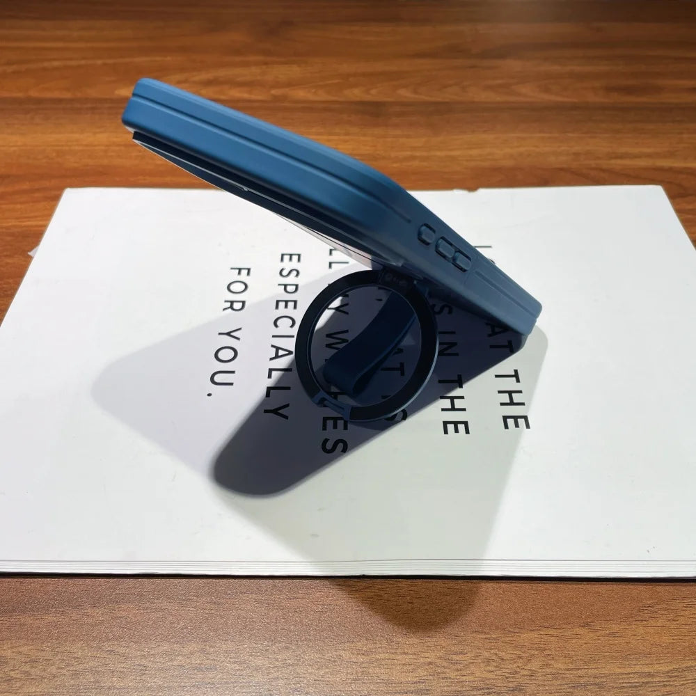 Luxury Magsafe Magnetic Stand Holder Lanyard Case For iPhone 17