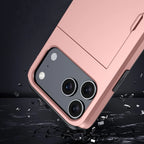 Card Slide Slot Slim Hard Protective Cover for Iphone 17