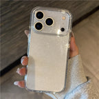 Luxury Bling Glitter Clear Shockproof Armor Case For iPhone 17