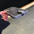 Luxury Magsafe Magnetic Stand Holder Lanyard Case For iPhone 17