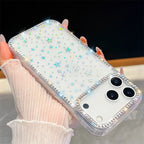 Glitter Shining Diamonds Stars Case For iPhone 17