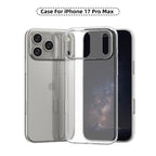 Ultra Thin 0.9mm Transparent TPU Case for iPhone 17