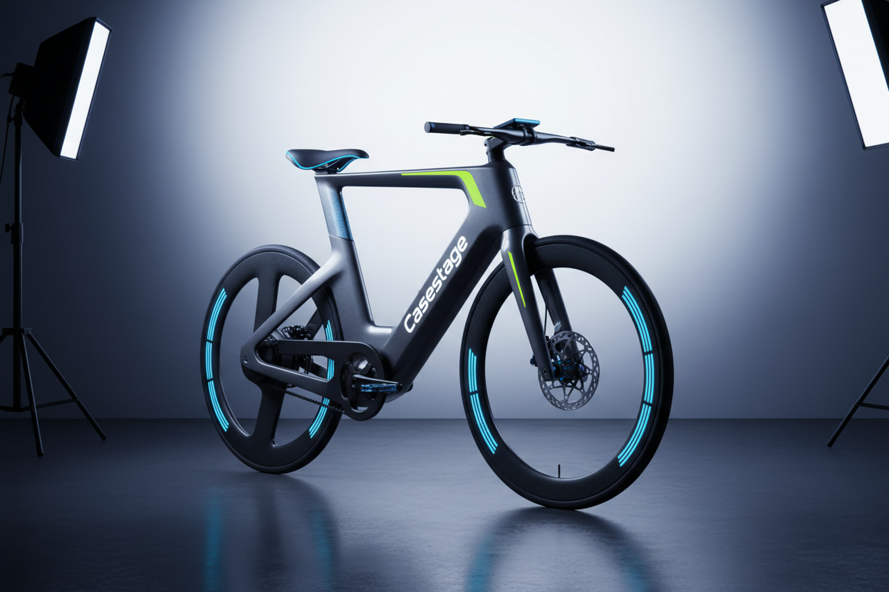 Super Electric Bike with a Brand name "Casestage"